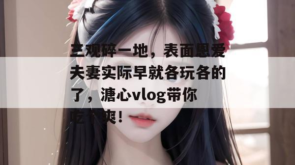三观碎一地，表面恩爱夫妻实际早就各玩各的了，溏心vlog带你吃个爽！